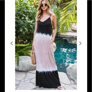 Amaryllis Sandstone Maxi Dress